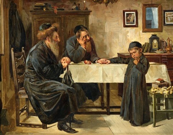 Two Rabbis And A Child - view 1