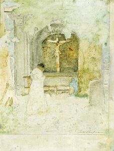 Andacht by Isidor Kaufmann