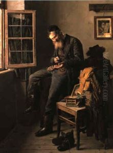 The Old Merchant by Isidor Kaufmann
