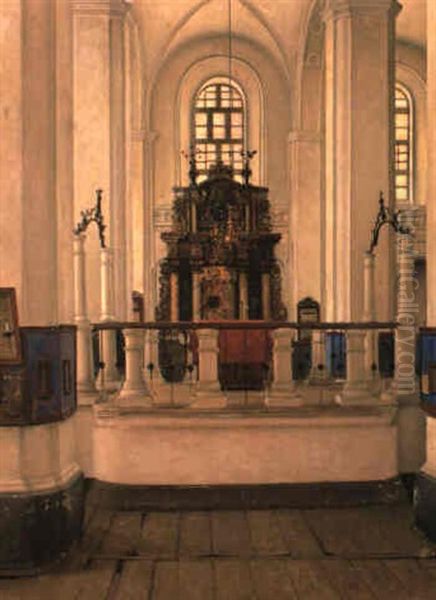 Interior Of The Brody Synagogue - view 1