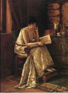The Wife Of The Artist by Isidor Kaufmann