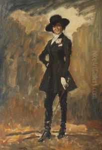 A Woman In Riding Costume