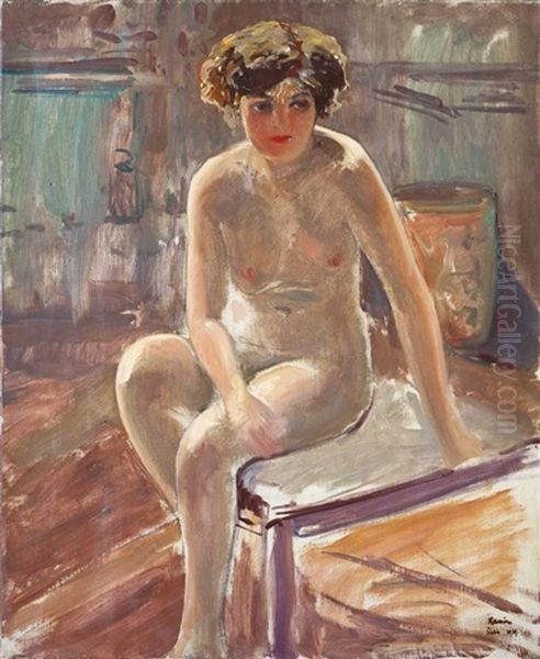 Femme Nue Assise - view 1