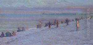 La Plage A Dieppe