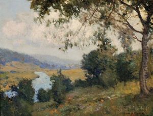Apple Blossoms /a Landscape