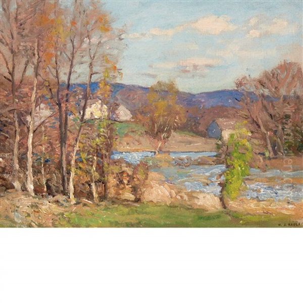 Autumn Landscape, New England - view 1