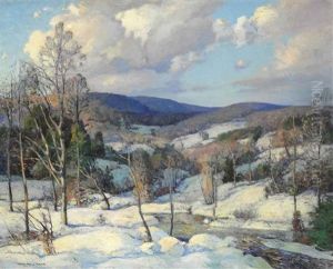 Winter In Temple, New Hampshire by William Jurian Kaula