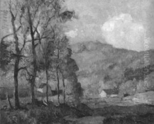 Distant Farm, Spring by William Jurian Kaula