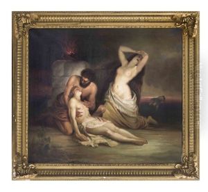 ) Mythologische Szene by Friedrich Kaulbach