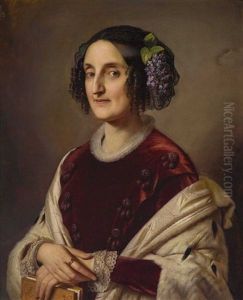 Grosherzogin Maria Von Toskana, Prinzessin Von Sachsen by Friedrich Kaulbach