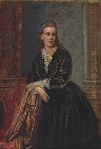 Bildnis Hildegard Von Spitzemberg by Friedrich Kaulbach