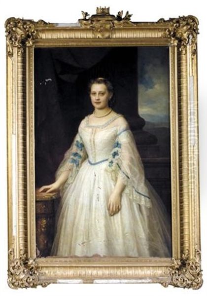 Portrait Of A Young Lady, Princess Friederike(?) - Portrat Einer Jungen Dame, Prinzessin Friederike(?) - view 1