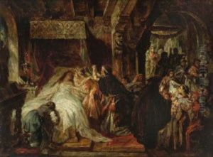 Julia Capulets Hochzeitsmorgen by Friedrich Kaulbach
