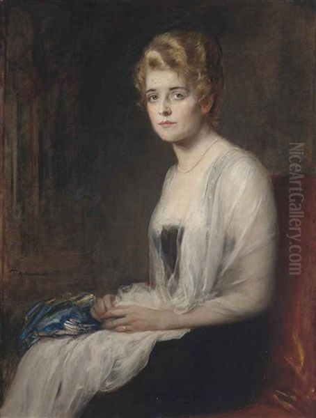 Portrait Of A Lady With A Shawl - view 1