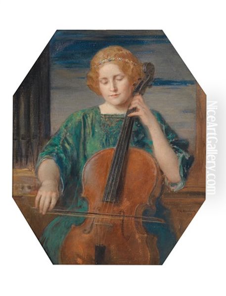 Madchen Mit Cello - view 1