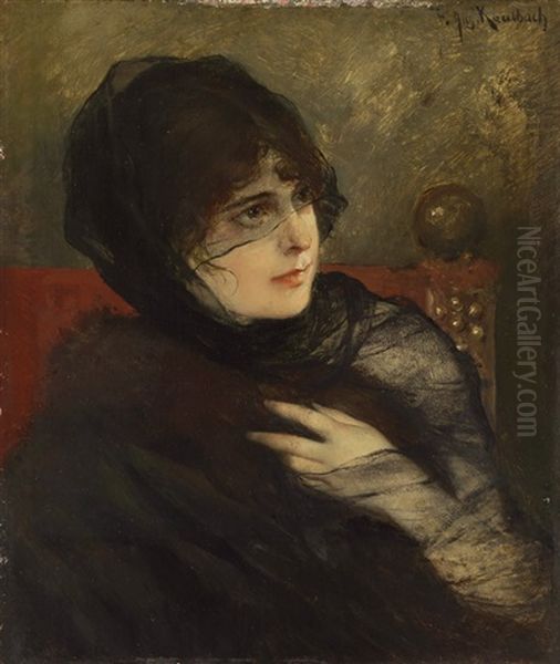 Bildnis Einer Jungen Frau In Schwarz - view 1