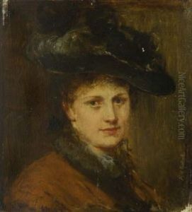 Bildnis Einer Dame Mit Federhut
