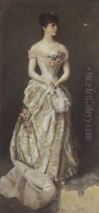 Prinzessin Elvira Von Bayern. Reichsgrafin Von Wrbna Und Freudental by Friedrich August von Kaulbach