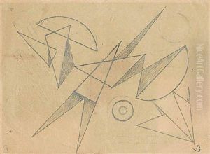 Untitled (from The Prison Series) by Rudolf Bauer