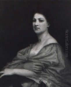 Portrait Einer Dame by Friedrich August von Kaulbach