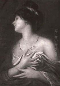 Femme Au Chignon by Friedrich August von Kaulbach