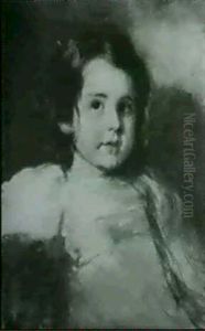 Portrait Eines Madchens by Friedrich August von Kaulbach