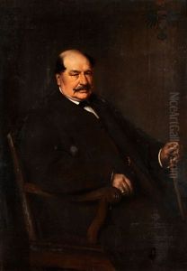 Portraitbildnis Des Grafen Alois Von Arco by Hermann Kaulbach