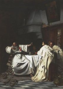 Tempelritter by Hermann Kaulbach