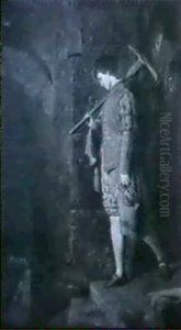 Descent To The Cellars by Hermann Kaulbach