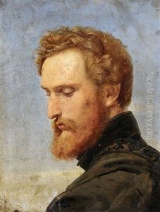 Portrat Des Malers Heinlein Als Ritter Schellenberg
