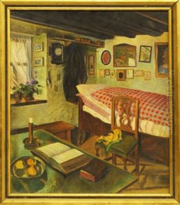 Interior Scene by Paul Kautzmann