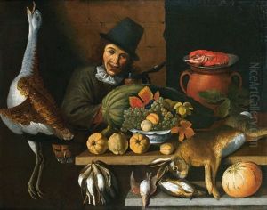Serviteur Dans Un Garde-manger