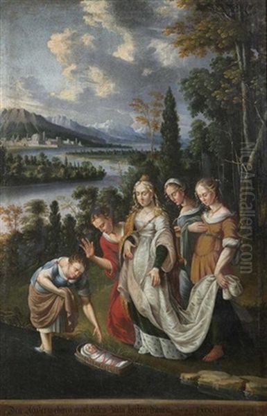 Die Auffindung Des Mosesknaben - view 1