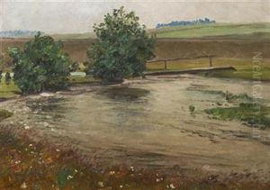 Spring Landscape by Frantisek Kavan