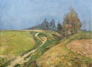 Spring Beneath Trosky by Frantisek Kavan