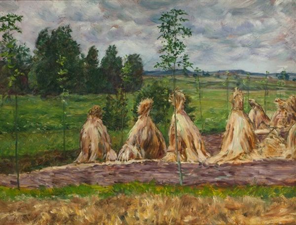 Landschaft Mit Garben - view 1