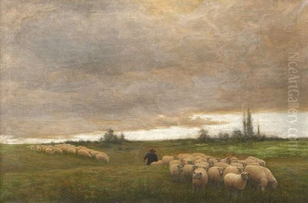 The Drover With His Flock, Homeward Bound - view 1