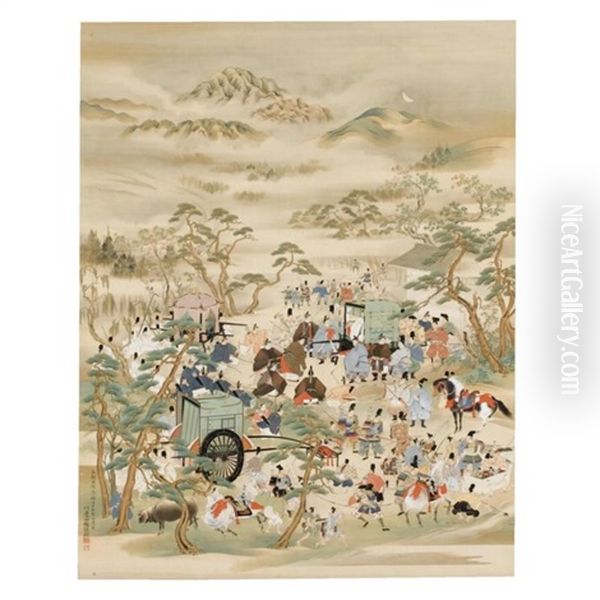 Chokufu Eian Zu (kakemono) - view 1