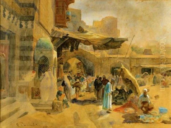 The Market In Jaffa - view 1