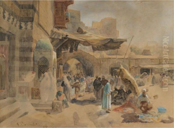 Strassenszene In Jaffa (street Scene In Jaffa) - view 1