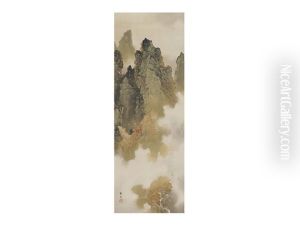 Autumn Mountain by Manshu Kawamura