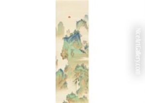 Mountain Hourai by Manshu Kawamura