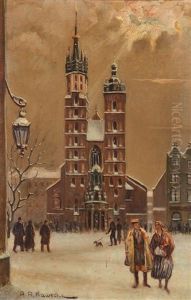 Na Krakowskim Rynku by Roman Kawecki