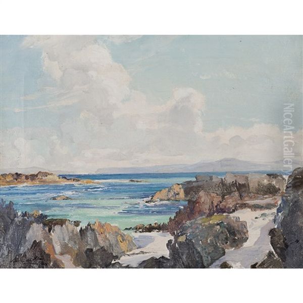 Eilean Annraidh From The North End Of Iona - view 1