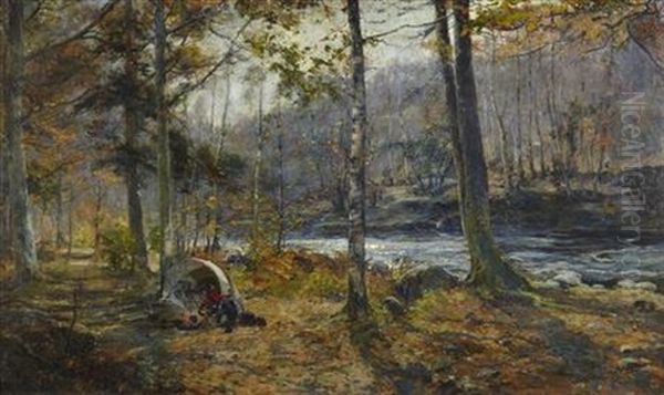 The Pearl Fisher's Camp - view 1