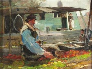 Passing Barges