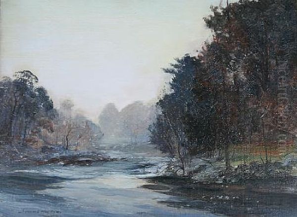 Autumn - A River Landscape - view 1