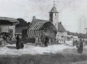 The Fun-fair by Archibald Kay