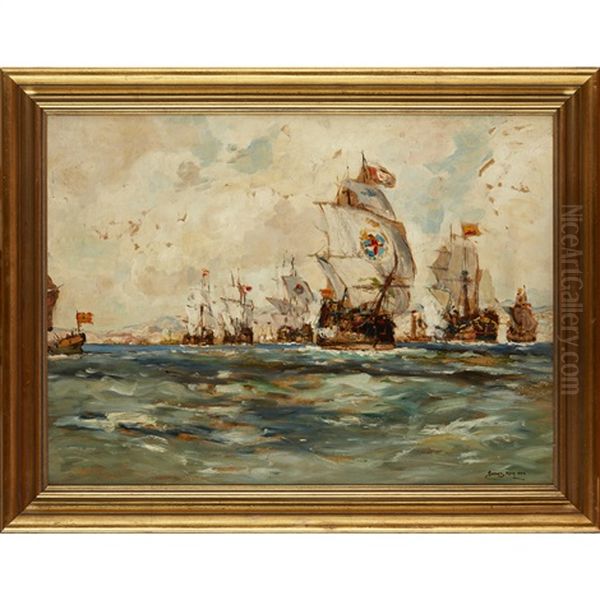 The Spanish Armada - view 1