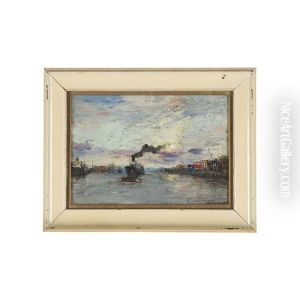 Harbour Scene Harbour Scene